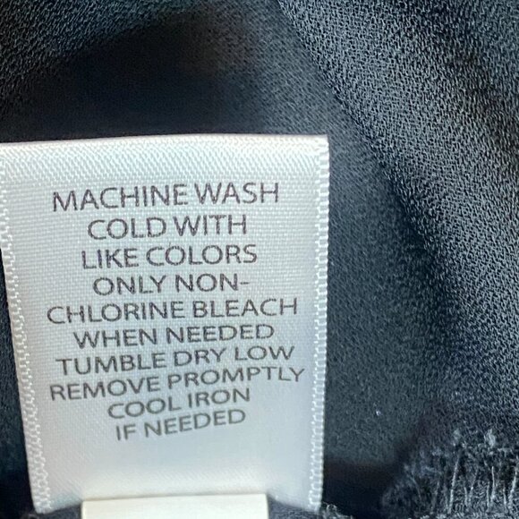 APT.9 Sheer Black Cami/Camisole Top Sz M #292M - Picture 9 of 9